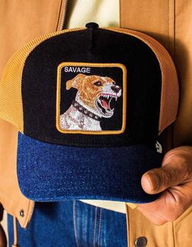 Gorra GOORIN BROS SAVAGE DAWG - Black Denim