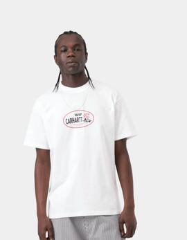 Camiseta CARHARTT WIP HARLEQUIN BBQ - White