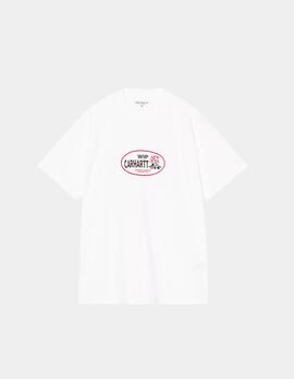 Camiseta CARHARTT WIP HARLEQUIN BBQ - White
