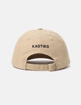 Gorra KAOTIKO BULL DOG SNAPBACK - Beige
