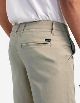 Bermuda RVCA BACK IN HYBRID - Khaki