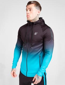 Sudadera Capucha ATHLETE HYDRID ZIP THROUGH - Blac