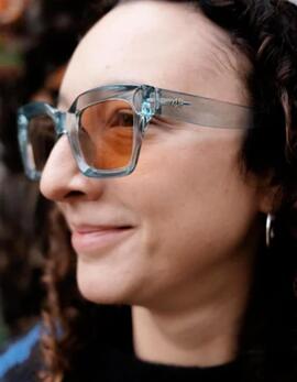 Gafas CHPO ANNA - Light Blue/Orange