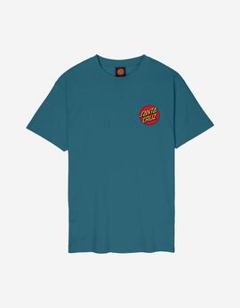 Camiseta SANTA CRUZ CLASSIC DOT CHEST - Teal