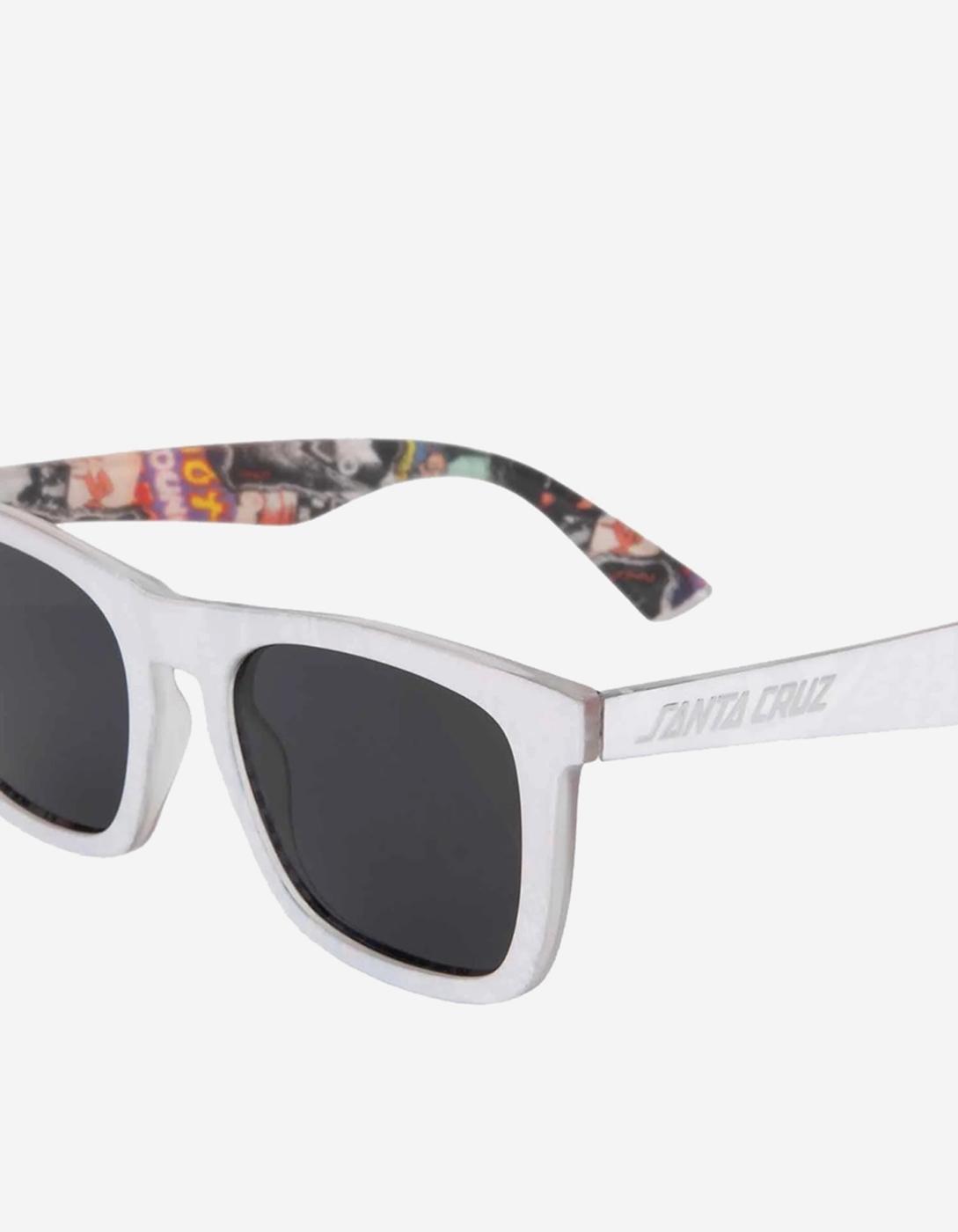 Gafas SANTA CRUZ STRIP - White Collage/Black