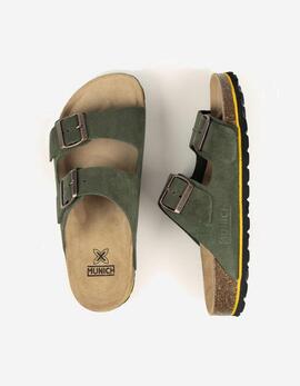 Sandalias MUNICH SUNGAI - Verde Oliva