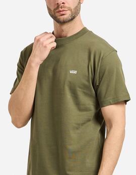 Camiseta VANS LEFT CHEST  - Mossy Olive
