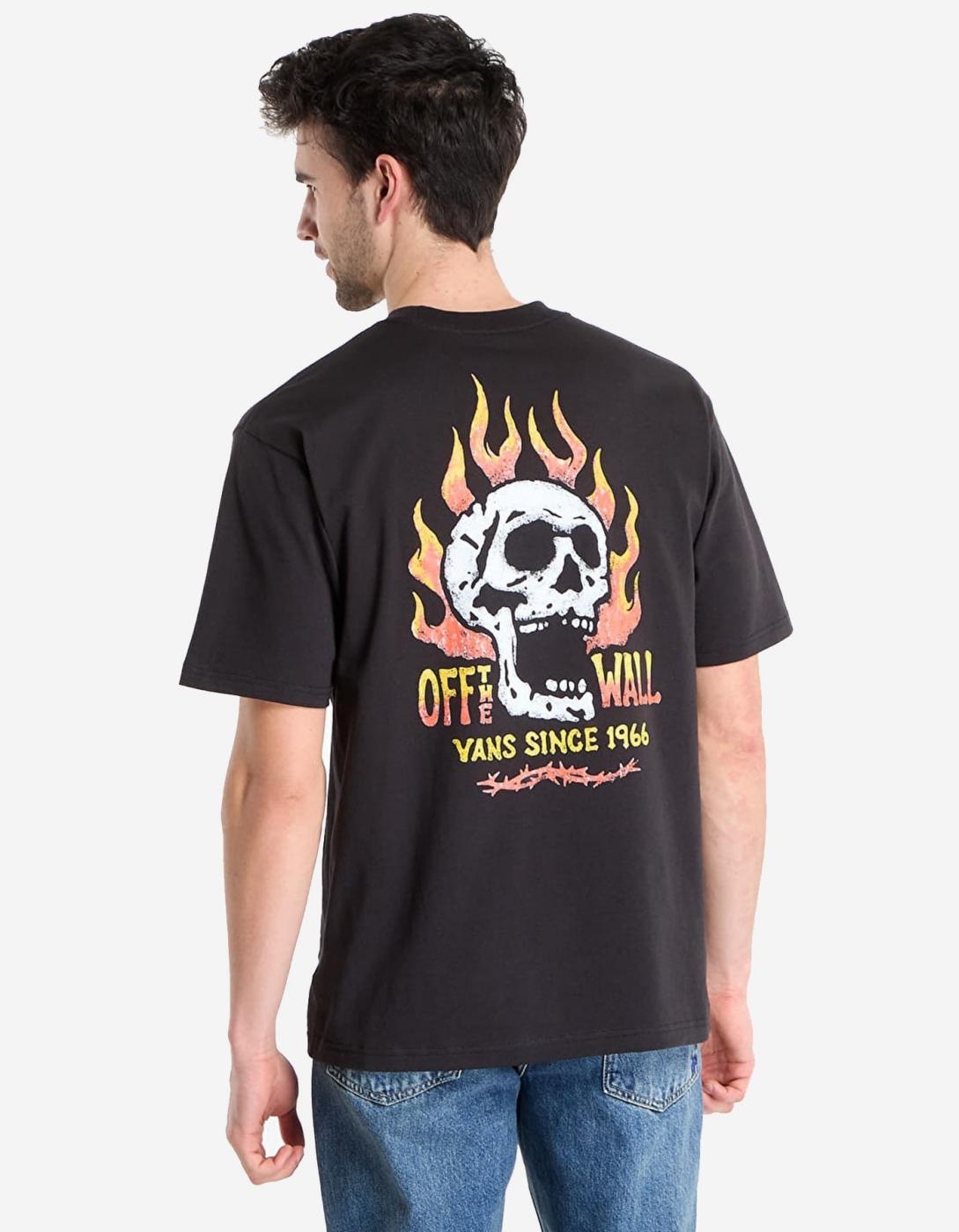 Camiseta VANS OFF THE WALL FEVER - Black