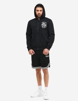 Sudadera Capucha Abierta SEGHILL - Black/White