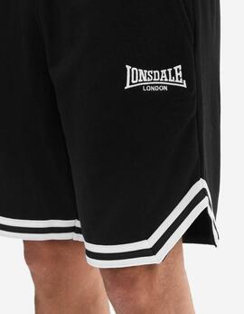Bermuda LONSDALE GUNNERSIDE - Black/White
