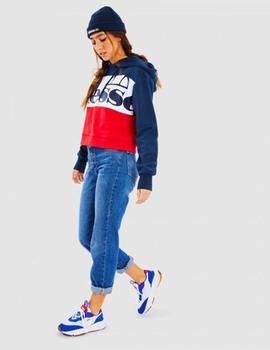 Sudadera Capucha ALLESANDRO CROPPED - NAVY