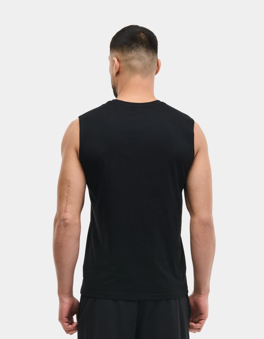 Camiseta LONSDALE BOLDRON - Black/White