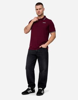 Polo LONSDALE LION - Oxblood