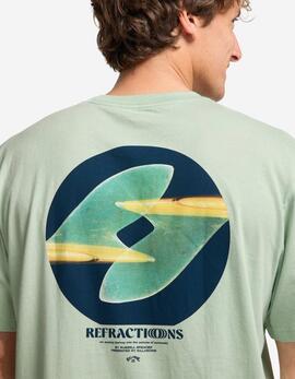Camiseta BILLABONG SYMETRY - Vintage Green
