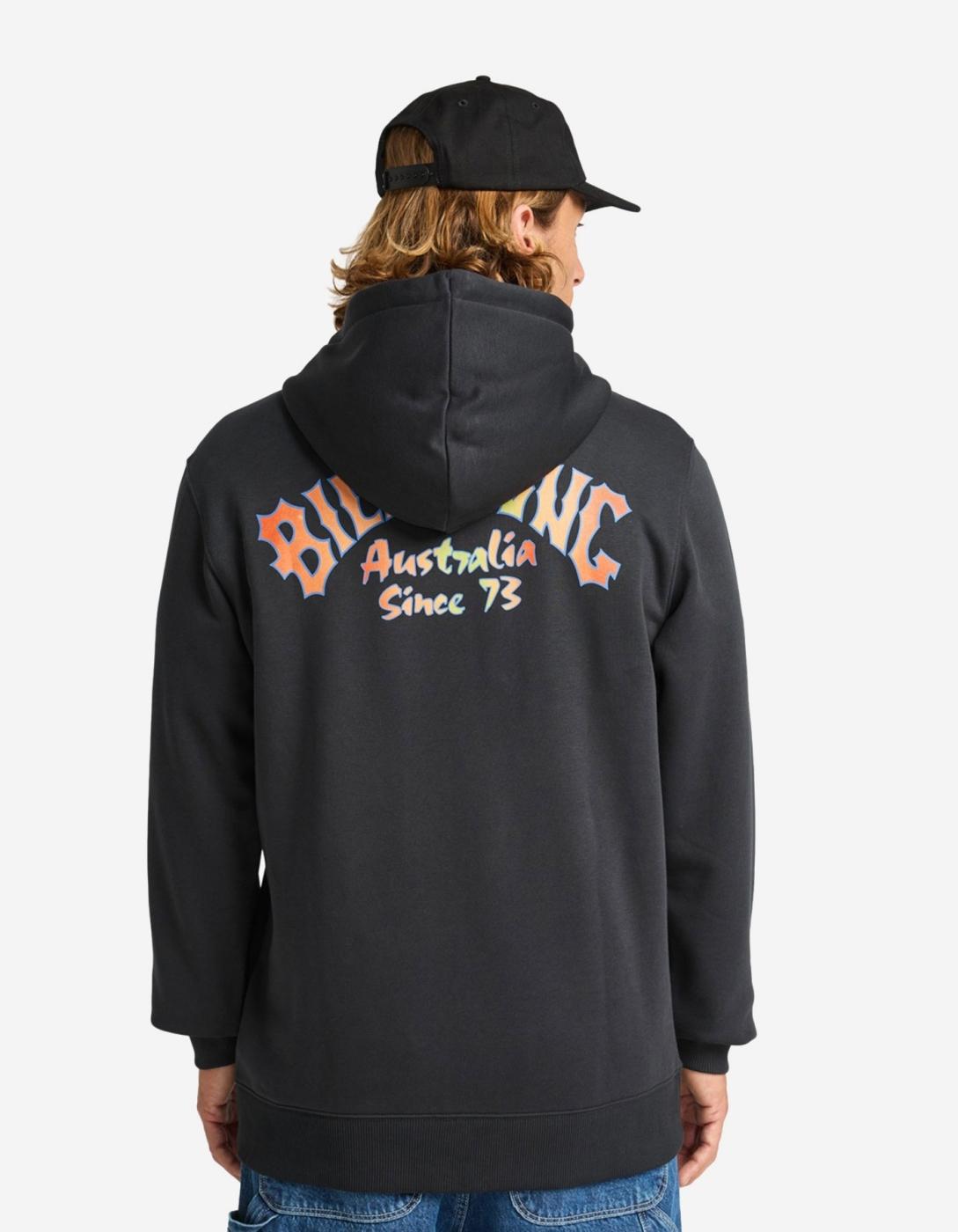 Sudadera Capucha Abierta FOUNDATION - Black