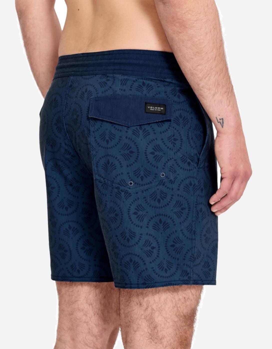 Bañador PSYCH STONEY 17' - Midnight Blue