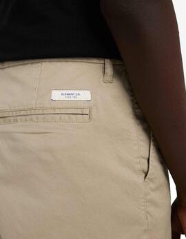 Bermuda ELEMENT REGULAR CHINO - Aluminum