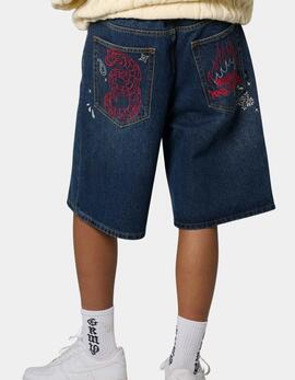 Bermuda DROPPIN SCIENCE - Deep Indigo Blue