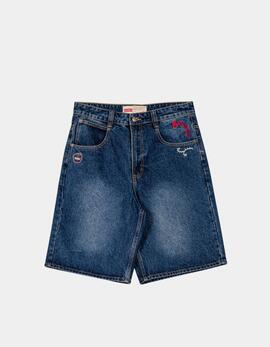 Bermuda DROPPIN SCIENCE - Deep Indigo Blue