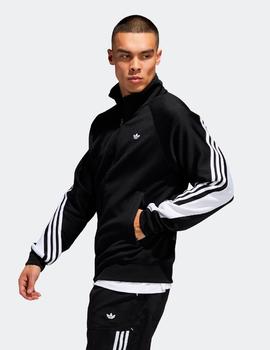 Chaqueta Chandal 3 STRIPE WRAP - Negro