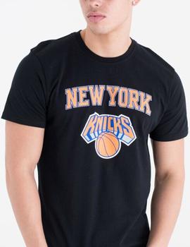 Camiseta TEAM LOGO NEW YORK KNICKS - Negro