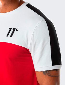 Camiseta PANEL BLOCK - Rojo/Blanco/Negro