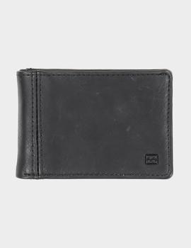 Cartera Billabong REVIVAL SLIM LINE WALLET black