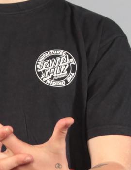 Camiseta Santa Cruz  Road Rider - Negro