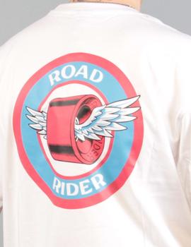 Camiseta Santa Cruz Road Rider - Blanco
