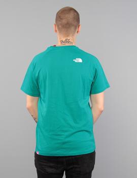 Camiseta M RAGLAN REDBOX - Jaiden green