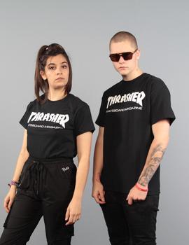 Camiseta Thrasher SKATE MAG - Negro