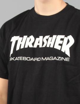 Camiseta Thrasher SKATE MAG - Negro