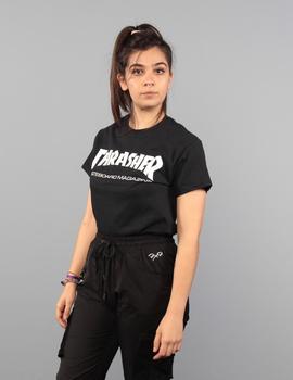 Camiseta Thrasher SKATE MAG - Negro