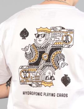 Camiseta Hydroponic CARDS SS white