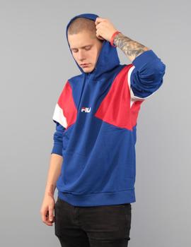 Sudadera Capucha Fila MEN BADE - surf the web-true red/