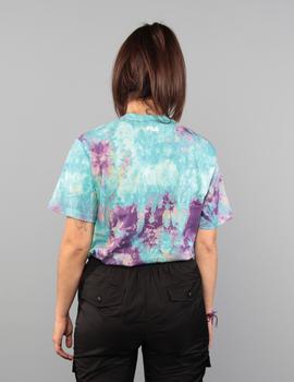 Camiseta Fila  PURE AOP - lilac batik allover