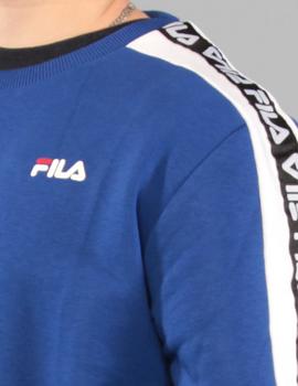 Sudadera Fila  TEOM - surf the web/bright white