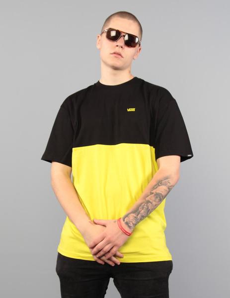 Camiseta Vans COLORBLOCK Negro Lima