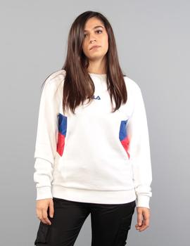 Sudadera Fila MEN BAKER - bright white-surf the web