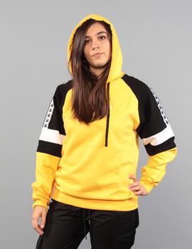 Sudadera Kaotiko OWEN - Gold Negro Blanco