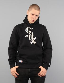 Sudadera Capucha NEW ERA WHITE SOX - Negro