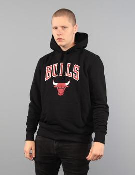 Sudadera Capucha NEW ERA TEAM LOGO CHICAGO BULLS - Negro