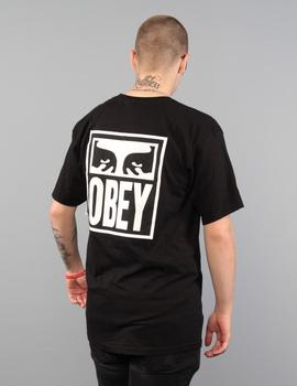 Camiseta Obey  EYES ICON 2 - Negro