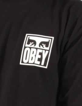 Camiseta Obey  EYES ICON 2 - Negro