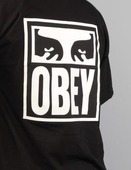 Camiseta Obey  EYES ICON 2 - Negro