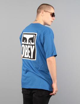 Camiseta Obey EYES ICON 2 - Azul Royal