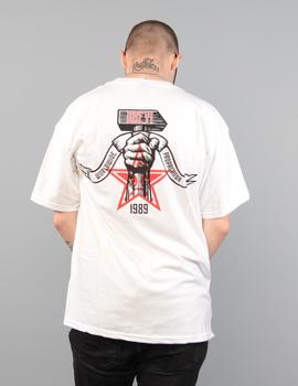 Camiseta Obey HAMMER - Blanco