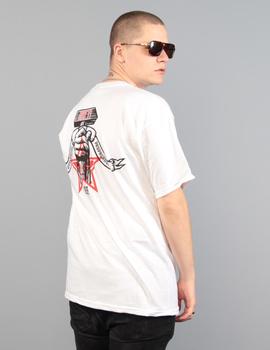 Camiseta Obey HAMMER - Blanco