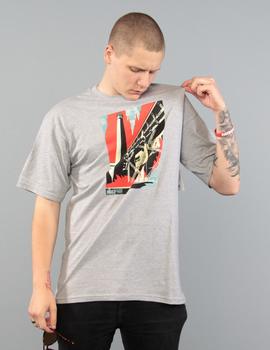 Camiseta Obey FOSSIL FACTORY - Gris Vigoré