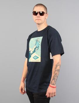 Camiseta Obey ROYAL TREATMENT - Azul marino